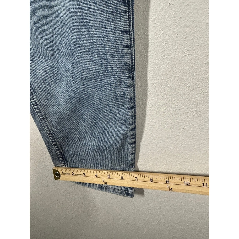 Gap Denim Womens 10/30 High Rise Vintage Slim Blue Jeans Distressed Stretch - Picture 5 of 12